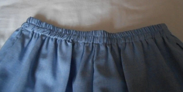 Broek - korte broek – Lichtblauw - Maat 4 – photo 3
